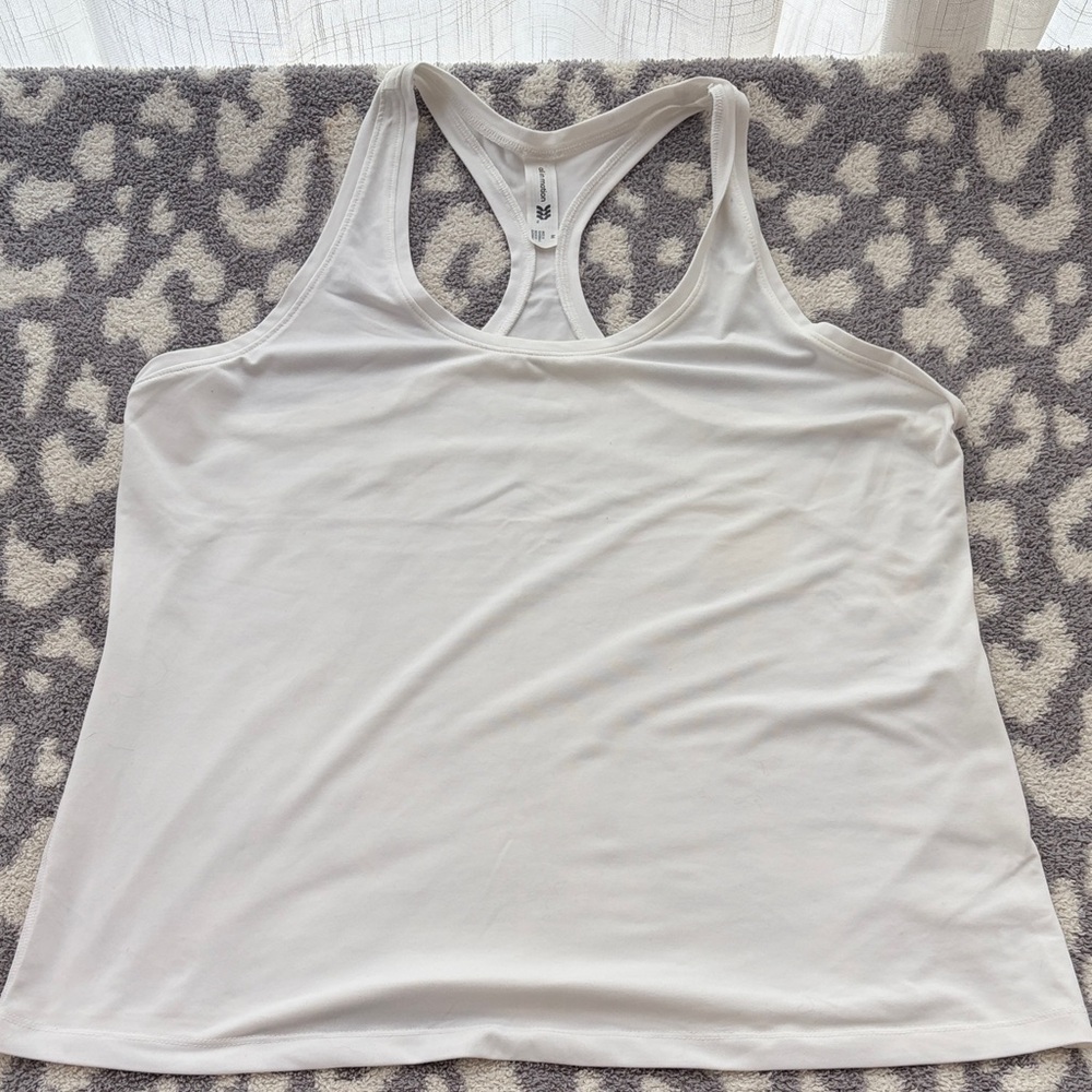 All in Motion Women's Classic White Tank Top